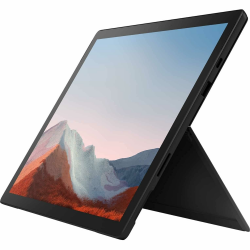 2021 Microsoft Surface Pro 7+ mit Intel Core i7-1165G7 (12,3-zoll, 16GB RAM, 256GB SSD) Schwarz (Generalüberholt) Angebot bei HelloDeals