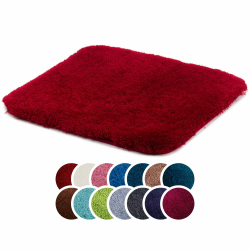 liebling Superior Badteppich mit Anti-Rutsch-Beschichtung, 100% Polyester (Mikrofaser), 50 x 45 cm, 30 Grad waschbar, Fußbodenheizung geeignet, Farbe: Bordeaux 50 x 45 cm Cbordeaux Angebot bei HelloDeals