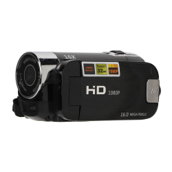 Greensen Video Camera Camcorder Full HD 1080P 48MP 4K 2.7 270 Grad drehbare Bildschirm Videokamera mit USB-Schnittstelle Vlogging Camera für Das Aufnehmen von Videos (Black) Angebot bei HelloDeals