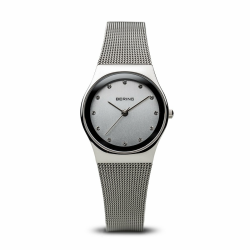 BERING Damen Quarz Uhr | Armbanduhr 27 mm Edelstahlgehäuse und Zifferblatt | Milanaisearmband | Saphierglas | 3 ATM | 12927 12927-000 Angebot bei HelloDeals