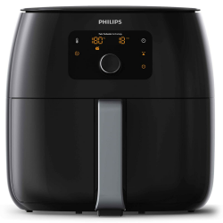 Philips Airfryer Premium XXL, 7.3L (1.4Kg), 90% Weniger Fett Mit Rapid Air Technologie, Rezepte-App (HD9650/90) Angebot bei HelloDeals