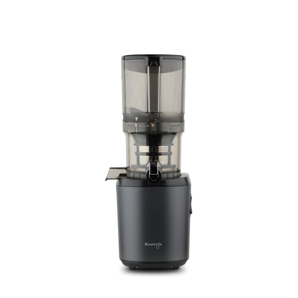 Kuvings Slow Juicer AUTO6 | Entsafter Gemüse und Obst, Elektrische Kaltpresse, Ruhiger Motor, Leicht zu Reinigen, Saft & Sorbet, 1.7L, BPA Frei, Schlankes Design, 200 Watt (Matt Gunmetal)_KHS-660SE Angebot bei HelloDeals