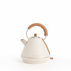 CREATE/KETTLE RETRO L/Elektrischer Wasserkocher Cremeweiß/Schnelles Aufkochen, Fassungsvermögen 1,7L, Abschaltautomatik, Anti-Kalk-Filter, Wasserstandsanzeige, Ø19cm, 2200W 1.7 Liter Cremeweiß Angebot bei HelloDeals