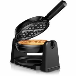 Arendo - Waffeleisen belgische Waffel - 1000 Watt – Waffelautomat – Antihaftbeschichtung – Thermostat – Überhitzungsschutz - BPA frei Angebot bei HelloDeals