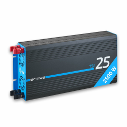 ECTIVE - Wechselrichter 12V auf 230V TSI 25-2500W Reine Sinuswelle - Offgrid-Spannungswandler DC/AC Strom mit USB, Überlast- & Überhitzungsschutz, NSV & USV Funktion - Robuster Inverter Stromwandler 2500 W Angebot bei HelloDeals