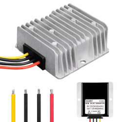 DC 8V-40V auf 12V 5A 60W Spannungswandler Automatischer Step Up Down Spannungsregler-Konverter Wasserdichter DC-DC 12V-Spannungsstabilisator Spannungs-begrenzer für Lüftermotor Angebot bei HelloDeals