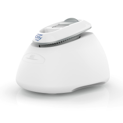 Flaem, Olly Warmer Raumluftbefeuchter, Diffusor für Ätherische Öle, Sterile Dampfvorkühlung, Kindersicher, Nachtlicht, 4,5 l Fassungsvermögen, Geeignet für 25 Quadratmeter, Italienisches Design Angebot bei HelloDeals