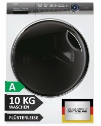 Haier Smarte Frontlader Waschmaschine 10kg I I-PRO SERIE 7 PLUS HW100-BD14979U1 I Washing Machine mit A-Effizienz, 1.400 U/Min. & leisem Direktantrieb I App, Selbstreinigungssystem & Vollwasserschutz I-PRO SERIE 7 PLUS 10 kg Angebot bei HelloDeals
