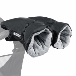 Orzbow Handwärmer Kinderwagen Handwärmer, Wasserdicht Handschuhe Kinderwagen Muff mit Korallenvlies Innenseite, Universal Extra Dicke Handmuff für Kinderwagen, Buggy und Kinderwagen Zubehör, Schwarz Angebot bei HelloDeals