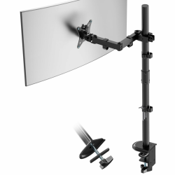 PUTORSEN 80cm Hoch Monitor Halterung 1 Monitor, für 13-35 Zoll Bildschirm, Voll einstellbar bildschirmhalterung, Monitor Arm, 9kg pro Arm, VESA 75x75/100x100mm Angebot bei HelloDeals