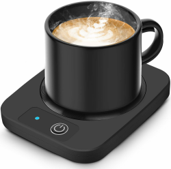 Kaffeewärmer, Smart Schreibtisch Tassenwärmer, Candle Warmer büro Gadgets, 55 ℃ Getränke-Elektrischer Kaffeewärmer zum Erhitzen von Kaffee, Milch, Tee, Kakao, Geschenke für Kaffeeliebhaber YY-A20 Angebot bei HelloDeals