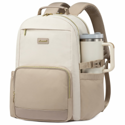 LOVEVOOK Rucksack Damen,15,6 Zoll Laptop Schulrucksack Teenager mit großem Fach für Trinkflaschen,Travel Backpack Women Elegant für Uni, Tagesrucksäcke Daypack Arbeitstasche Lehrertasche Reiserucksack Beige Khaki 15.6 zoll Angebot bei HelloDeals