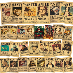 30 Stück Piraten Wanted Posters 28,5 x 19 cm,Anime Strohhutpiraten Wandkunst Posters,Heimdekor,Schlafzimmerdekor, Wandcollage,Geeignet für Anime-Fans Geschenke Jungen Mädchen 30PCS-28.5*19cm Angebot bei HelloDeals