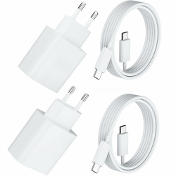 2 Pack 20W USB C Schnellladegerät PD 3.0 für iPhone & iPad + 2m USB-C Schnellladekabel –Handy Ladegerät& Ladekabel für 16 15/16 15 Pro/16 15 Pro Max/16 15 Plus, Adapter Stecker für iPad Pro/Air/Mini Angebot bei HelloDeals