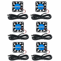 6PCS 4010 USB-Lüfter DC 5V Bürstenloser Lüfter 40 x 40 x 10 mm 3D-Drucker-Lüfter 40 mm mit USB-Computer-Lüfter CPU-Kühler 4010 fan Angebot bei HelloDeals