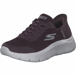 Skechers Damen Go Walk Flex Hands Free Slip-ins - Grand EntrySneaker 39 EU Burgunderrot Angebot bei HelloDeals