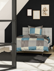 Bierbaum Bettwäsche 6277, Fein-Biber, 100% Baumwolle, Designed in Germany, mokka 04, 135x200 + 80x80 cm Mokka - Fein-biber 135x200 Angebot bei HelloDeals