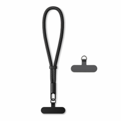 Handykette Kurz Universal Handyband Kurz Handy Handschlaufe Einstellbares Handyband Schwarz A-Schwarz Angebot bei HelloDeals