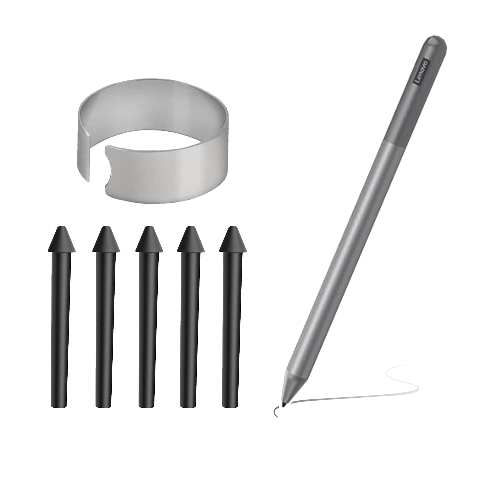 5 Stück Standard Ersatzspitzen für Lenovo Tab Pen für Tab M11 & Idea Tab 11 Zoll Tablet, [Nicht für Lenovo Tab Pen Plus/Pro], Präzise Kontrolle, Bildschirmfreundlich, Schwarz Angebot bei HelloDeals