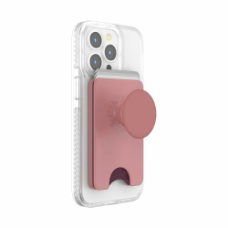 PopSockets Telefon-Geldbörse mit erweitertem Griff und Adapterring für MagSafe, Telefonkartenhalter, kabellos aufladbar, Geldbörse kompatibel mit MagSafe - Clay MagSafe Clay Angebot bei HelloDeals