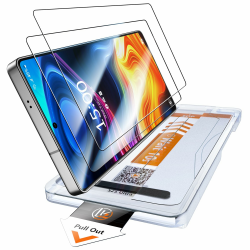 LK für Samsung Galaxy S25 Ultra Panzer Schutz Glas, Full Screen [Auto-Installation] HD Schutzfolie [9H TOP Härte] Stoßfest Kratzfest Anti-Öl Anti-Bläschen, Unterstützt Fingerabdruck-ID, 2 Stück Transparent S25 Ultra Angebot bei HelloDeals