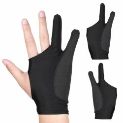 Giantree Zeichenhandschuh, Künstler-Zeichenhandschuh für Zeichentablett, Drawing Glove Zeichnen Künstler Handschuh für Grafiktablett Tablet Handschuhe für Rechts Links Digitale Zeichenhandschuhe (M) Angebot bei HelloDeals