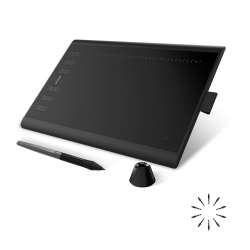 HUION Inspiroy H1060P Zeichentablett mit 8192 Druckempfindlichem, Batterielosem Stift und 12 Benutzerdefinierten Hot Keys, 10 x 6,25 Zoll Grafiktablett zum Zeichnen, Schreiben, Entwerfen, Unterrichten Angebot bei HelloDeals