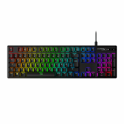 HyperX Alloy Origins mechanische Gaming-Tastatur – RGB Beleuchtung, HyperX Red Switches (linear), QWERTZ DE-Layout, Aluminiumgehäuse, USB-C, für PC, PS5, Xbox, Schwarz Single Angebot bei HelloDeals