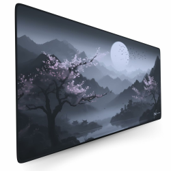 Nyfter - Premium Sakura V3 Gaming Mousepad XXL Mousepad Nyfpad XXL 00x500mm Mousepad wellenfrei mit extra vernähten Kanten 900L x 500B mm Angebot bei HelloDeals