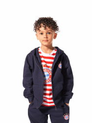 FC Bayern München I Zip-Hoodie Essential I Kinder I Navy 152 Angebot bei HelloDeals