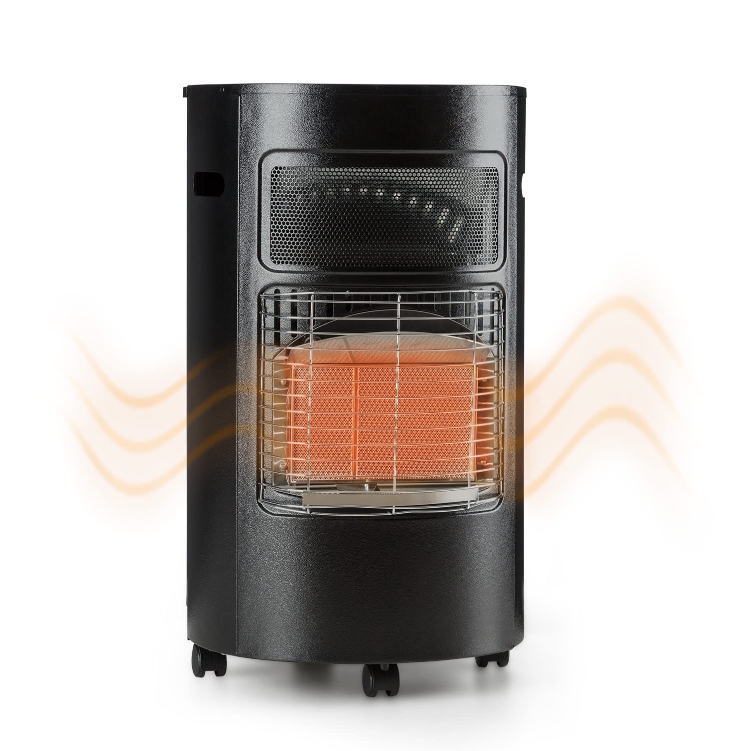 Blumfeldt Terrassenheizer, Outdoor-Gasheizstrahler, Gasheizofen für Terrasse, Strahlend, Schwarz Angebot bei HelloDeals