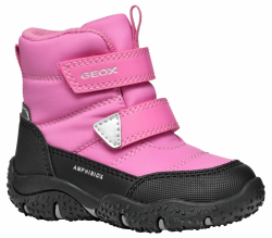 Geox Baby - Mädchen B Baltic Girl B Abx Snow Boot 20 EU Fuchsia Black Angebot bei HelloDeals