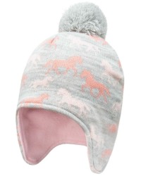 Jungen Wintermütze Beanie Hut, Mädchen Strickmütze Mütze mit Bommel… 55 Pferd Angebot bei HelloDeals