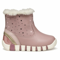 Geox Baby-Mädchen B Iupidoo Girl First Walker Shoe 23 EU Antique Rose Platinu Angebot bei HelloDeals