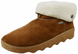 Rohde Damen Hausschuh geschlossen Leder Stiefelette warm gefüttert Foggia 6128 40 EU Braun Angebot bei HelloDeals