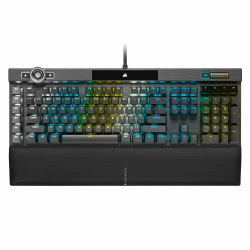 CORSAIR K100 RGB Optisch-Mechanische Kabelgebundene Gaming-Tastatur - OPX Linear-Schalter - PBT Double-Shot Tastenkappen - Elgato Stream Deck & iCUE Kompatibel - PC, Mac, Xbox - QWERTZ DE - Schwarz OPX Optisch Tastenschalter K100 RGB Angebot bei HelloDeals