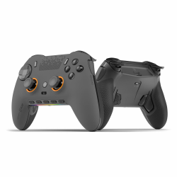 SCUF ENVISION PRO Wireless V1 (2023) PC-Gaming-Controller - Fünf Abnehmbare G-Tasten - Abnehmbare Back-Paddles - Instant Triggers - iCUE-Kompatibel - Stahlgrau Angebot bei HelloDeals