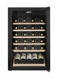 Cavin Polar Collection 49 - Weinkühlschrank, 45 Flaschen, 1 Temperaturzone 4-22°C, Kompressorkühlung, Kapazität 45 Flaschen, Holzregalböden, Glastür mit UV-Schutz Angebot bei HelloDeals