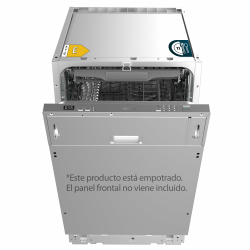 Cecotec Geschirrspüler Bolero Aguazero 4101 Full-BI E. 1850 W, Einbaufähig, 11 Gedecke, 6 Programme, Klasse E, Dual Zone Wash, Automatisches Waschen, Verzögerter Start, AquaStop, Touchscreen-Panel 11 Maßgedecke | 45 cm Angebot bei HelloDeals