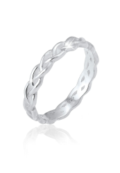 Elli Damen-Stapelring Knoten Twisted 925 Silber Gr. - 0605781817 52 Angebot bei HelloDeals