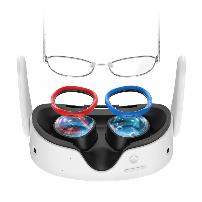 AMVR VR Brille kompatibel mit Quest 3s/Quest 2/Quest/Rift S/Go Headset Zubehör，Objektiv Scratch Pad Schutz Myopie Gläser Von Kratzen VR Headset Objektiv Angebot bei HelloDeals