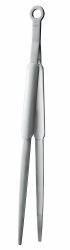 RÖSLE Spitzzange, Hochwertige Zange zum gezielten Greifen und Wenden von Speisen beim Grillen oder Braten, Edelstahl 18/10, spülmaschinengeeignet, Silber Angebot bei HelloDeals