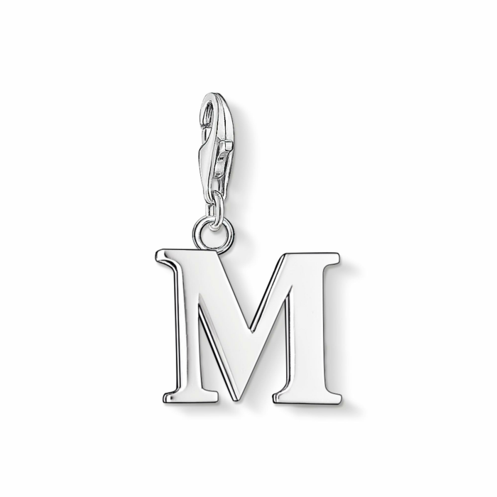 THOMAS SABO Damen Charm-Anhänger Buchstabe Z 925 Sterlingsilber 0200-001-12 Buchstabe M Angebot bei HelloDeals