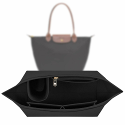 Pliage Organizer L,Organizer für Longchamp Tasche L,für Longchamp Tasche,mit Multifunktionalen Taschen Großes Fassungsvermögen,Handtaschen Inlet L-11*9.8*6.7in Schwarz Angebot bei HelloDeals