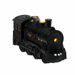 perfk Retro Train Diffusor für ätherische Öle, Luftbefeuchter, EU 220 V Stecker, Aroma-Diffusoren für Fitnessstudio, Spa, Wohnzimmer, Zuhause, Schwarz Schwarz B Angebot bei HelloDeals