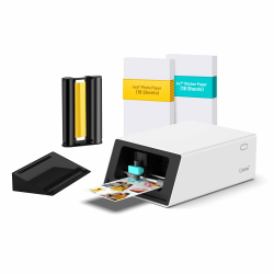 Liene PixCut S1 | All-in-One Fotodrucker, Aufkleberdrucker und Schneidemaschine | Multifunktionsdrucker und Stickerdrucker für Scrapbook und DIY-Projekte | 300 DPI Farbsublimation Angebot bei HelloDeals