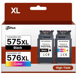 druckerpatronen 575 576 Multipack pg 575 XL 576 XL für Canon 575 Black 576 für Canon PIXMA TS3550i TR4755i TR4750i TR4751i TS3551i TS3750i TS3751i TS3752i TR4756i (575 Black, 576 Color) Angebot bei HelloDeals