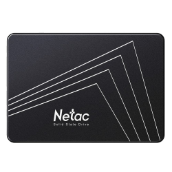 Netac SSD 240GB, SSD Festplatte Intern Sata 3.0 2,5 Zoll für Laptop, PC, Desktop, (N530S, Schwarz, 3D Nand) Angebot bei HelloDeals