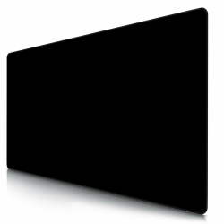 CSL - Übergröße Mauspad Gaming 1200x600mm - XXXL Mousepad groß mit Motiv - Tischunterlage Large Size - verbessert Präzision und Geschwindigkeit - XXL komplett Schwarz All Black Angebot bei HelloDeals