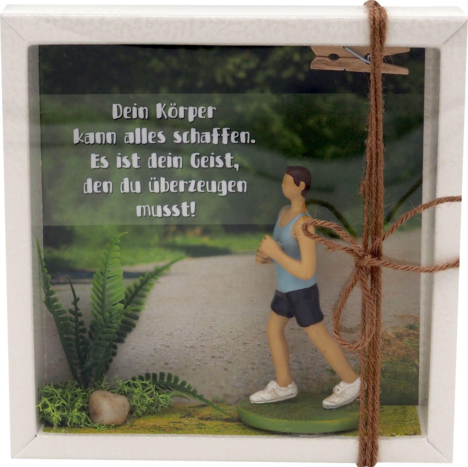 ZauberDeko Geldgeschenk Verpackung Sportstudio Fitness Sport Workout Sportschuhe Gutschein Jogging Laufen Mann Angebot bei HelloDeals